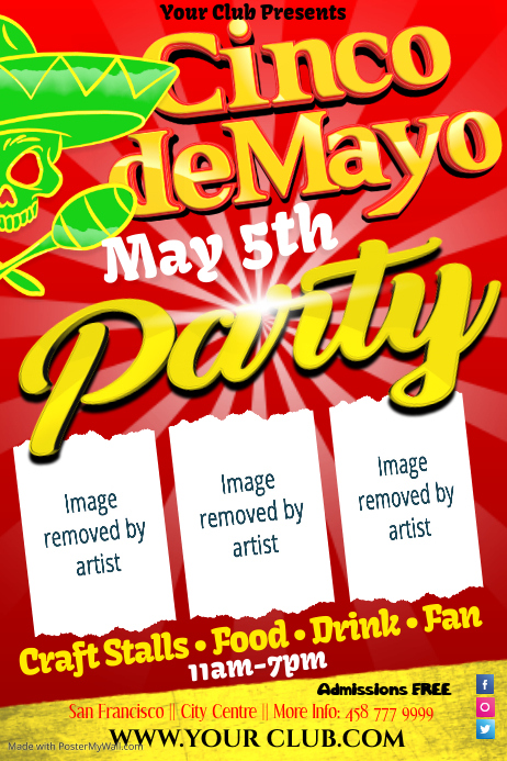 May 5th Flyer Party Flyer Template May 5th Flyer Party Flyer Template