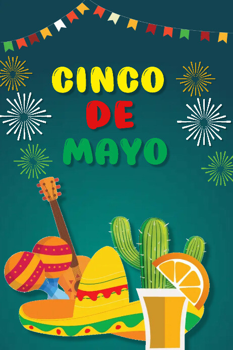 Cinco De Mayo Poster Template PosterMyWall