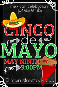 customize 200 cinco de mayo flyer templates postermywall