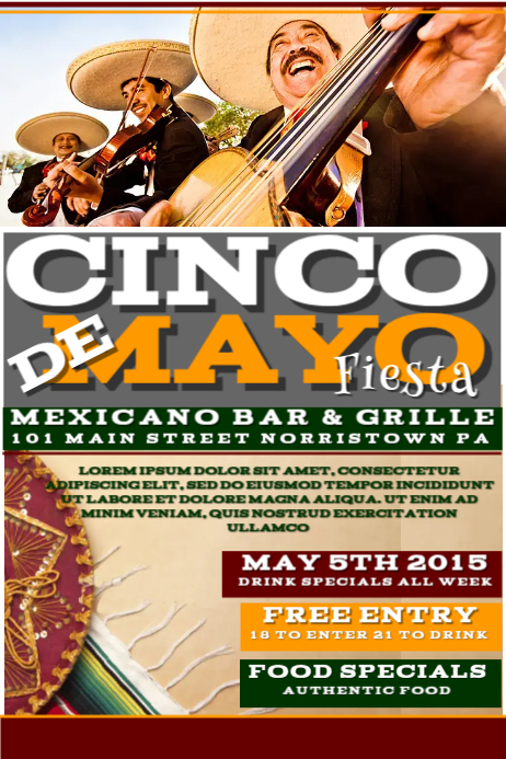 May 5th Template May 5th Template