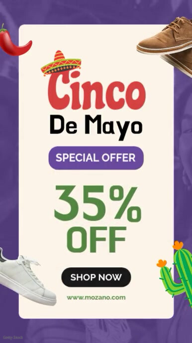 Cinco de Mayo Sale Instagram Reel Template