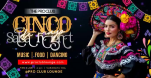 Cinco de Mayo Salsa Night Immagine condivisa di Facebook template