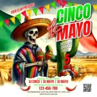 Cinco De Mayo Square (1:1) template