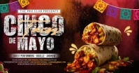 Cinco de Mayo Tacos Sale Facebook Event Cover template