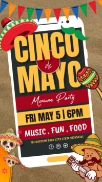 Cinco de Mayo Template Instagram Story