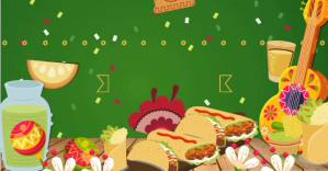 Cinco de Mayo Video Ads Facebook 共享图片 template