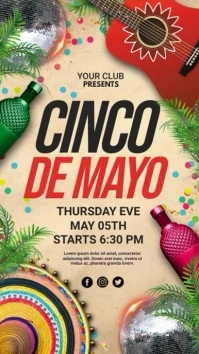 cinco de mayo video Instagram-Story template