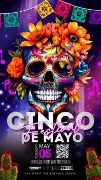 Cinco de Mayo Video Instagram Story template