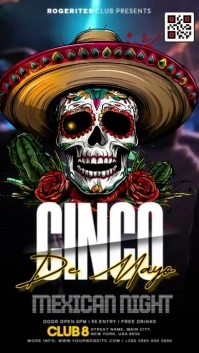 Cinco De Mayo Video Instagram Story template