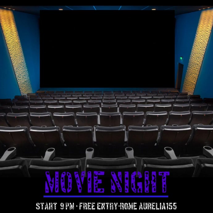 cinema Template PosterMyWall cinema Template PosterMyWall