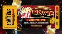 Cinema Night  Twitter Video Post template