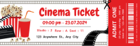 Cinema Ticket Only E-Mail-Überschrift template