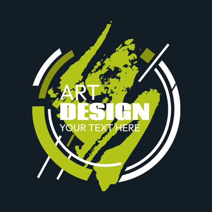 Circle Art Design Logo template