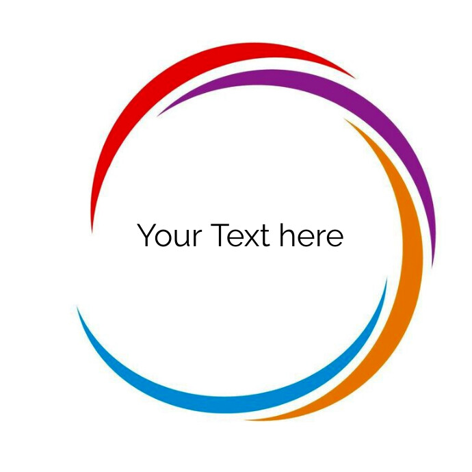 Circle background logo Template | PosterMyWall