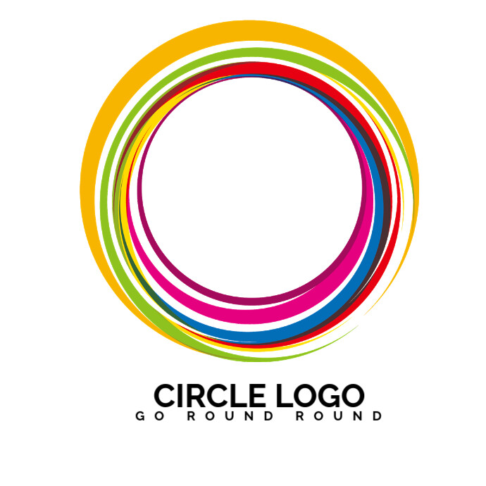 Circle logo template
