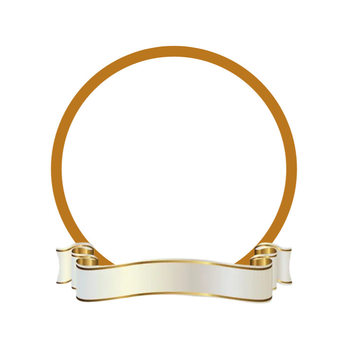 circle Ribbon crest cliparts badge Template | PosterMyWall