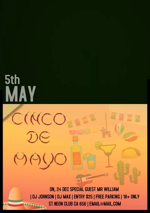 Cisco De Mayo video A4 template