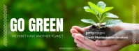 Citation about green planet Template Facebook Zdjęcie w tle na Facebooka