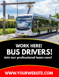 Driver hiring flyer Template | PosterMyWall