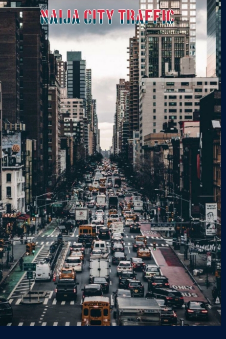 CITY TRAFFIC POSTER Template | PosterMyWall