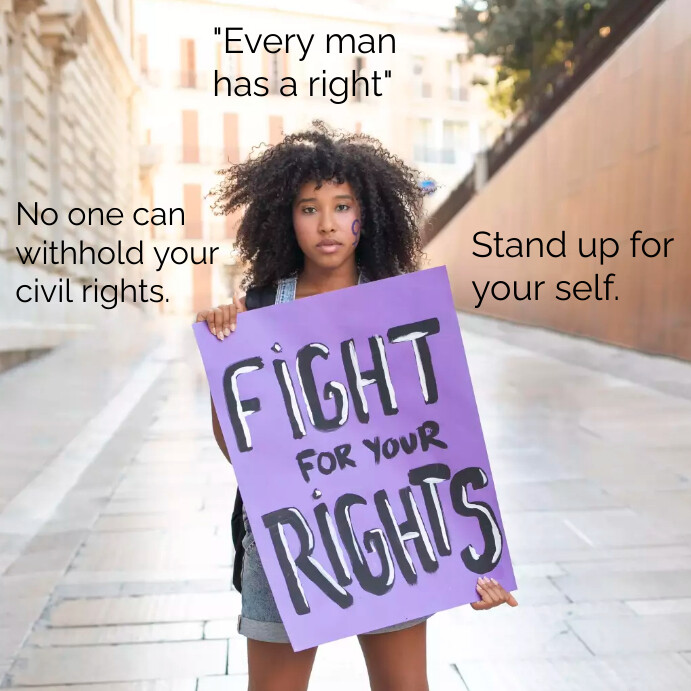 Civil Rights Flyer Examples Civil right day flyer Template | PosterMyWall