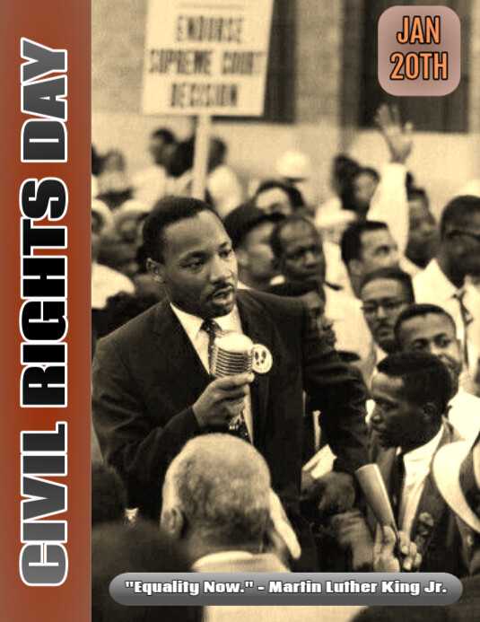 Copy of Civil rights day | PosterMyWall
