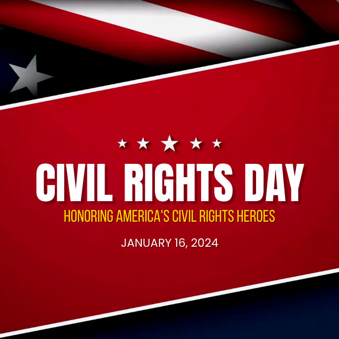 Civil Rights Day Template | PosterMyWall
