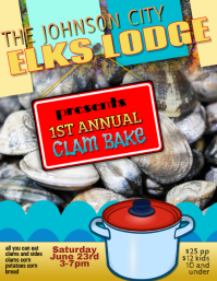 260 Clam Bake Customizable Design Templates Postermywall