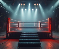 Clash Arena Mellemstort rektangel template