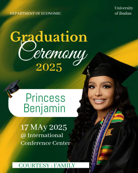 Class 2025 Instagram Portrait template