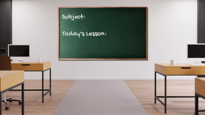 类课堂虚拟背景放大我模板 Postermywall 类课堂虚拟背景放大我模板 Postermywall