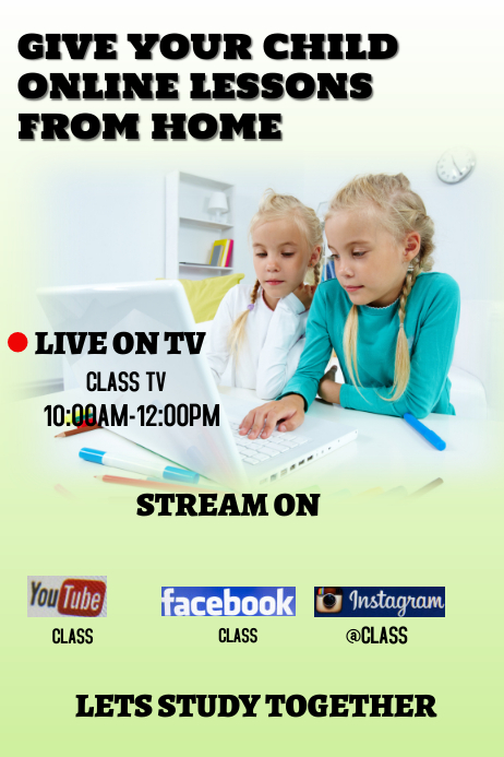 CLASS Template | PosterMyWall