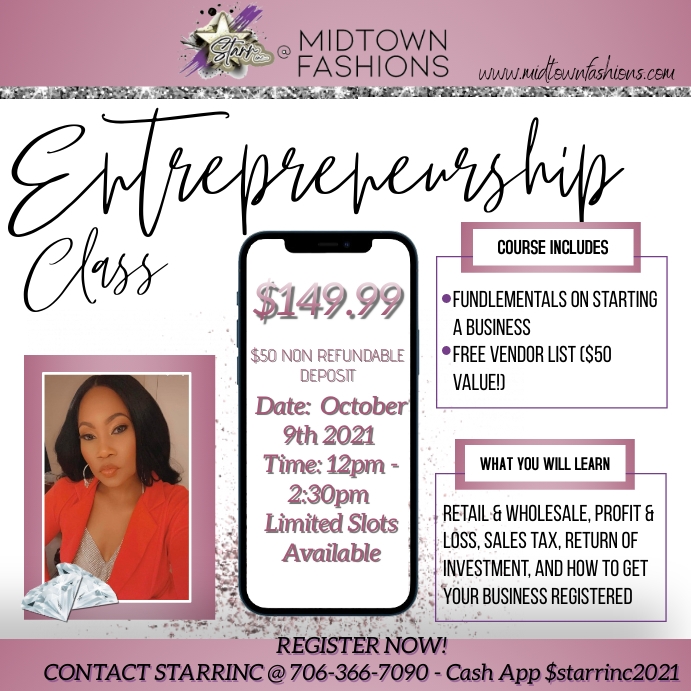 Copy of Class flyer | PosterMyWall