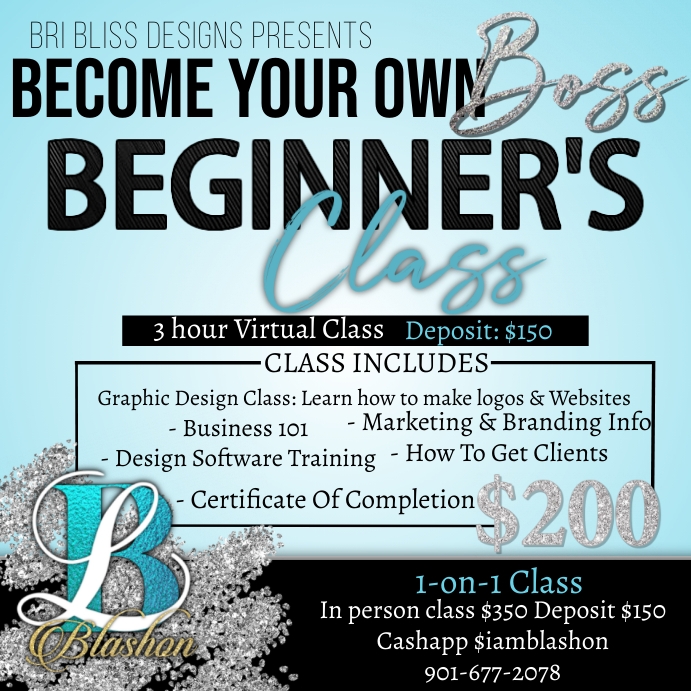 Copy of Class Flyer | PosterMyWall