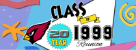 class of 1999 reunion Facebook Cover Photo template
