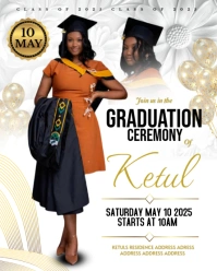 Class of 2025 graduation Instagram Portrait template