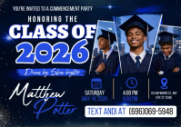 Class of 2026 A4 template
