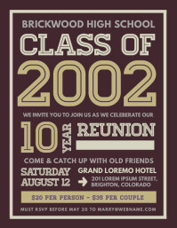 210 Reunion Flyer Customizable Design Templates Postermywall