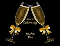 Class Reunion Video Flyer template