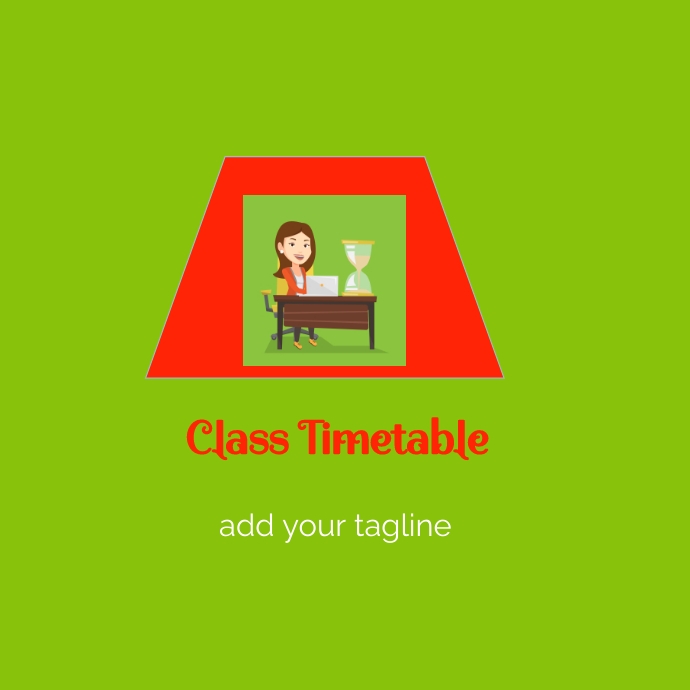 Class timetables Template | PosterMyWall