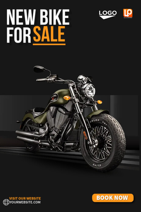 Plantilla de Classic Big Bike Poster | PosterMyWall
