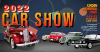 classic car show facebook event cover template