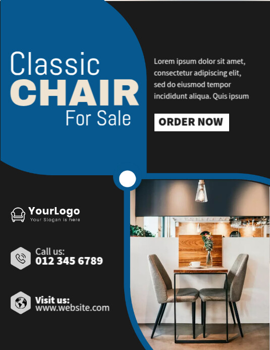 Classic Chair Ads Template PosterMyWall