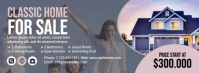 Classic Home For Sale Фотография обложки профиля Facebook template