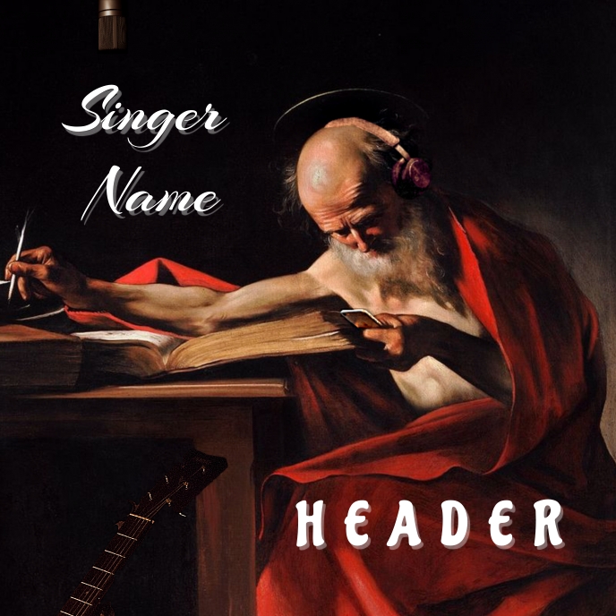 Classic Old School Album Single Cover template