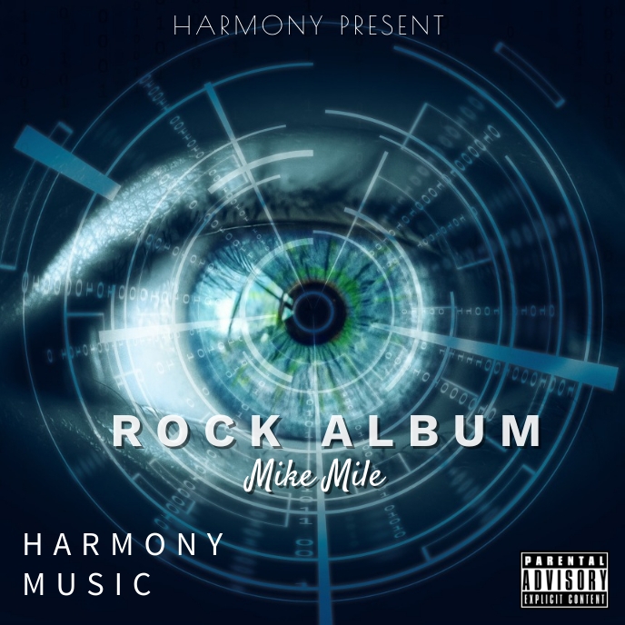Classic Rock Album Cover Art Template | PosterMyWall