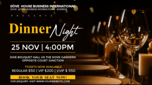 Classic vip Thanksgiving dinner invite Display digitale (16:9) template