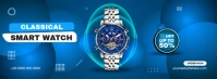 Classical Smart Watch Facebook Cover Photo template