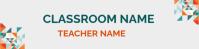 White Google Classroom Banner Google Classroom-banner Template