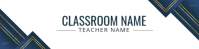 Blanco Google Classroom Banner Banner de Google Classroom Template